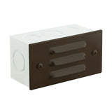 4" 3 Slit Aluminum Cover LED Step Light 361 w/ Box - Corona Lighting