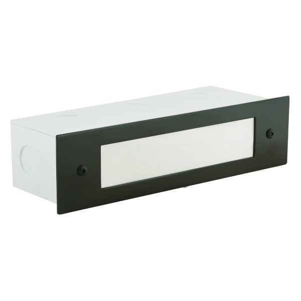 8" Open Window Aluminum Cover LED Step Light 366 w/ Box - Corona Lighting