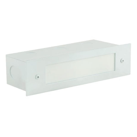 8" Open Window Aluminum Cover LED Step Light 366 w/ Box - Corona Lighting