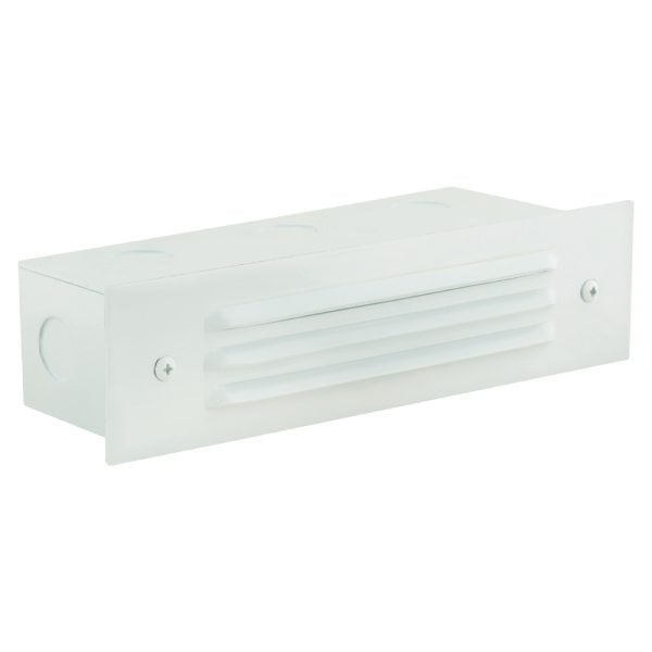 8" 3 Slit Aluminum Cover LED Step Light 367 w/ Box - Corona Lighting