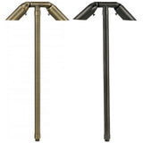 Small Adjustable 2 Head and Shroud Path Light 731B-T - Corona Lighting