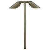 Big Adjustable 2 Head and Shroud Path Light 732B-T - Corona Lighting
