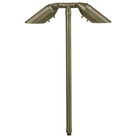 Big Adjustable 2 Head and Shroud Path Light 732B-T - Corona Lighting