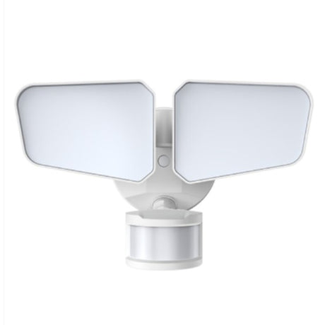 2-Head 4-Color LED Security Light w/ Motion Sensor - Cyber Tech Lighting