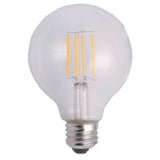 5.5W G25 Filament Globe LED Bulb 2700K 2 Pack - Cyber Tech Lighting