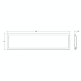 1x4 Back Lit 5-Color 3-Power Panel Light - Envision LED