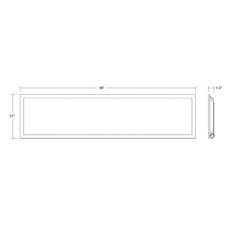 1x4 Back Lit 5-Color 3-Power Panel Light - Envision LED