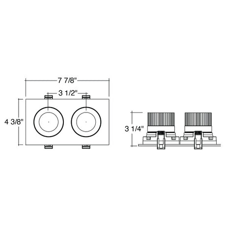 2 Head Adjustable 5CCT LED Downlight - Envision LED