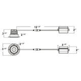 8W 2" Trimless 5CCT Down Light - Envision LED