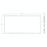 2x4 Back Lit 5-Color 3-Power Panel Light - Envision LED