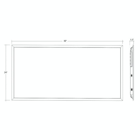 2x4 Back Lit 5-Color 3-Power Panel Light - Envision LED