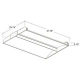 2x4 4-Color 3-Power Center Basket LED Troffer - Envision LED