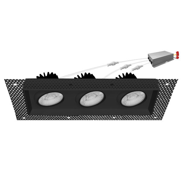 3 Head Trimless Adjustable 5CCT LED Downlight - Envision LED