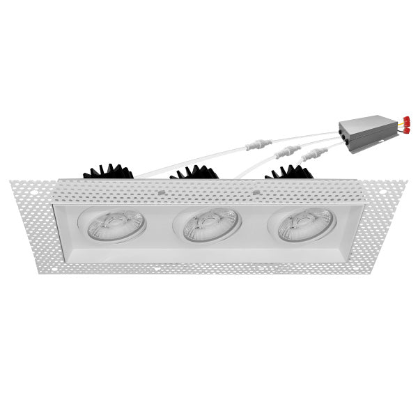 3 Head Trimless Adjustable 5CCT LED Downlight - Envision LED