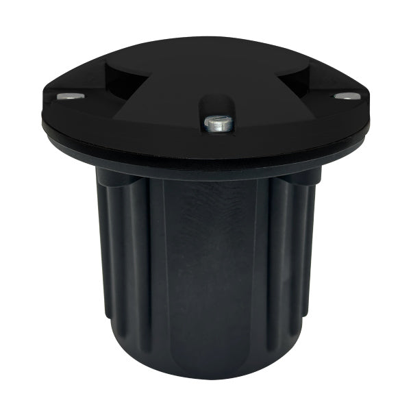 Solid Brass In-Ground 3 Light Covered Lens Well Light - Envision LED