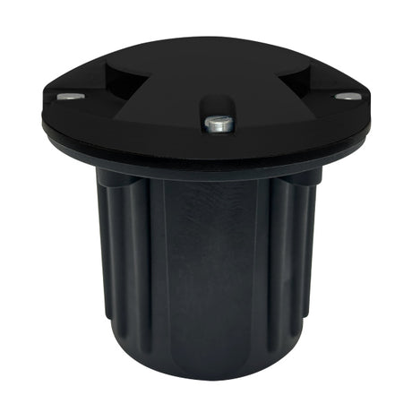 Solid Brass In-Ground 3 Light Covered Lens Well Light - Envision LED