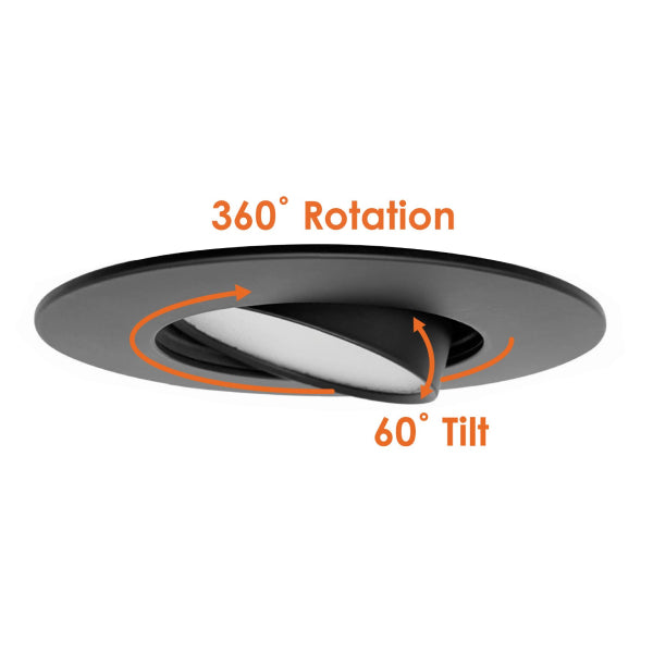 4" 10W Adjustable 5CCT LED Trim - Envision LED