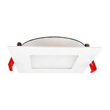 6" 9/12/15W 5-Color Square Slim Canless LED Light - Envision LED