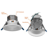 4” 11W 5-Color J-Box Down Light - Envision LED