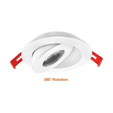 4" 9W 5-Color Slim Scoop Recess Light - Envision LED
