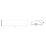 4ft x 10in 5-Color Tri-Power Wrap Around Fixture - Envision LED