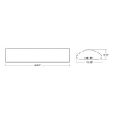 4ft x 14in 5-Color Tri-Power Wrap Around Fixture - Envision LED