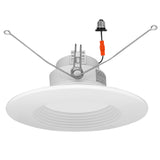 5-6 inch baffle 5CCT LED recessed retrofit with 10W, 14W, and 18W configurations