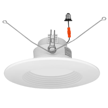 5-6 inch baffle 5CCT LED recessed retrofit with 10W, 14W, and 18W configurations