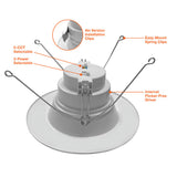 6" 10/14/18W 277V Smooth 5CCT Down Light - Envision LED