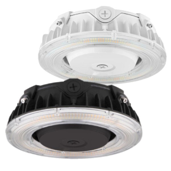 100/90/80/70/60W Tri-Color Round Canopy Light - Envision LED