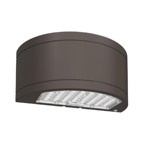 48/64/80W Tri-Color Semi-Circle Up/Down Wall Pack - Envision LED