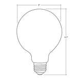 5W Globe Filament LED Bulb 2700K - Envision LED