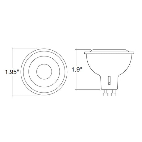 Multi - Color GU10 6.5W LED Bulb - Envision LED