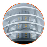 12/16/22W 5-Color Round Dome Louver LED Bollard - Envision LED