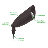 Economy MR16 Traditional Bullet Landscape Up Light - Envision LED