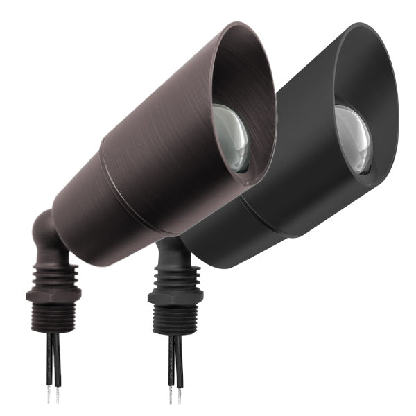 Solid Brass MR16 Modern Architectural Up Light - Envision LED