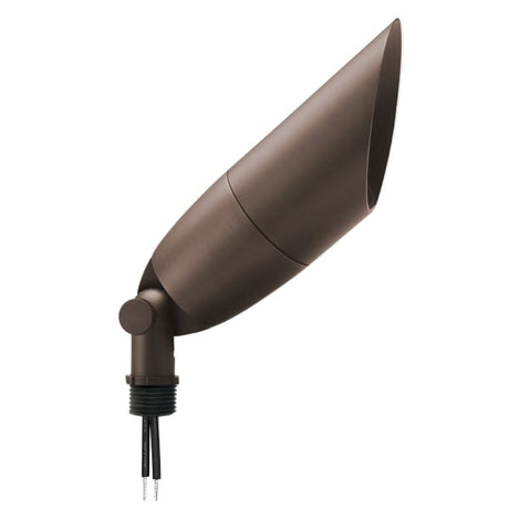 Solid Brass MR16 Cowlick Architectural Up Light - Envision LED