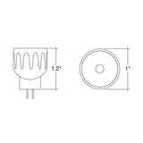 2.5W MR8 Wet Location LED Bulb - Envision LED