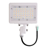 35W/50W Dual-Power Tri-Color Knuckle Mount LED Flood Light w/ Photocell - Envision LED