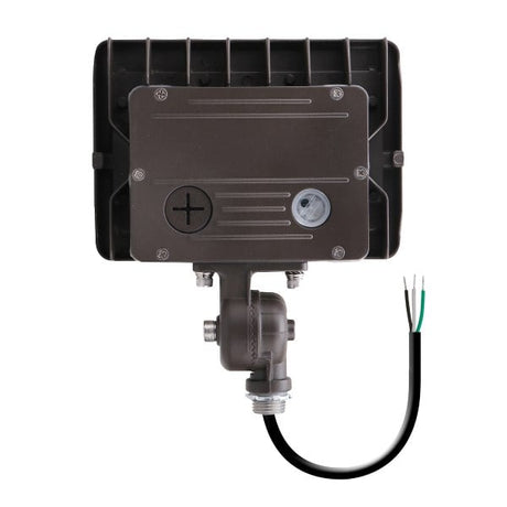 35W/50W Dual-Power Tri-Color Knuckle Mount LED Flood Light w/ Photocell - Envision LED