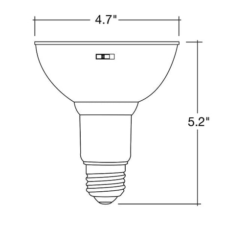 PAR38 13W 5CCT Dimmable LED Bulb - Envision LED