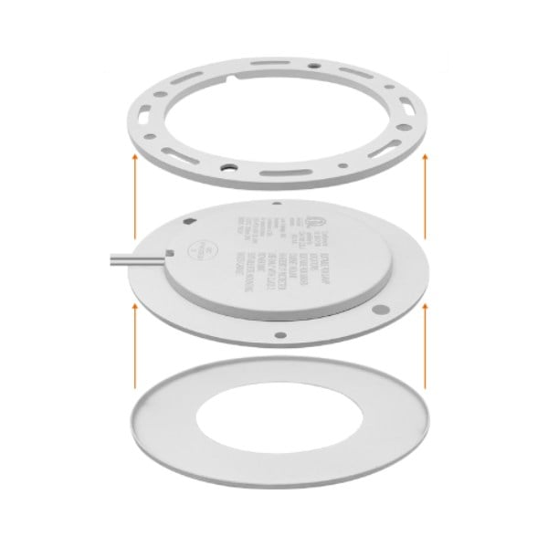 3W Slim Snap-On Trim UL Puck Light - Envision LED