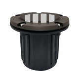 Solid Brass In-Ground Ribbed Lens Well Light - Envision LED