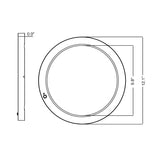 13W 7" Bi-Level Motion Sensor Surface Mount Light - Envision LED
