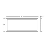 22W 1X2 Multi-Color Surface Mount Fixture - Envision LED