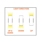12/16/20W 4" Tri-Color Up and Down Light w/ Photocell - Envision LED