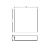 30W 5-Color 12" Square Wall Sconce - Envision LED