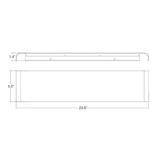 21W 5-Color 24" Up and Down Vanity Light - Envision LED