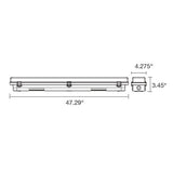 30/40/50W 4’ Multi-Color 3-Power LED Vapor Light Fixture - Envision LED