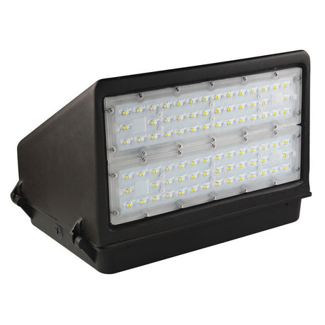 30W-150W Tri-Color Cutoff LED Wall Pack w/ Photocell - Envision LED